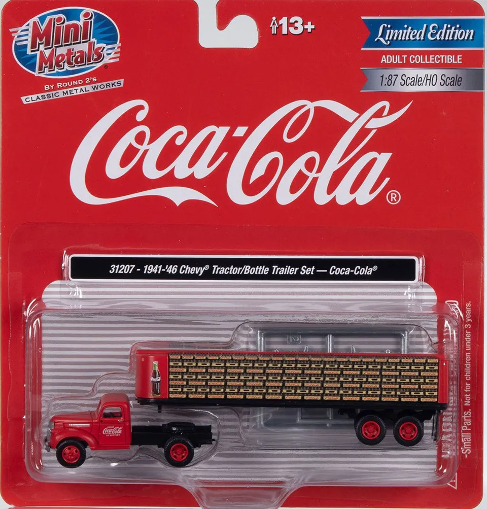 classic-metal-works-mini-metals-tracteur-chevrolet-1941-46-camion-miniature-1-87 image 1