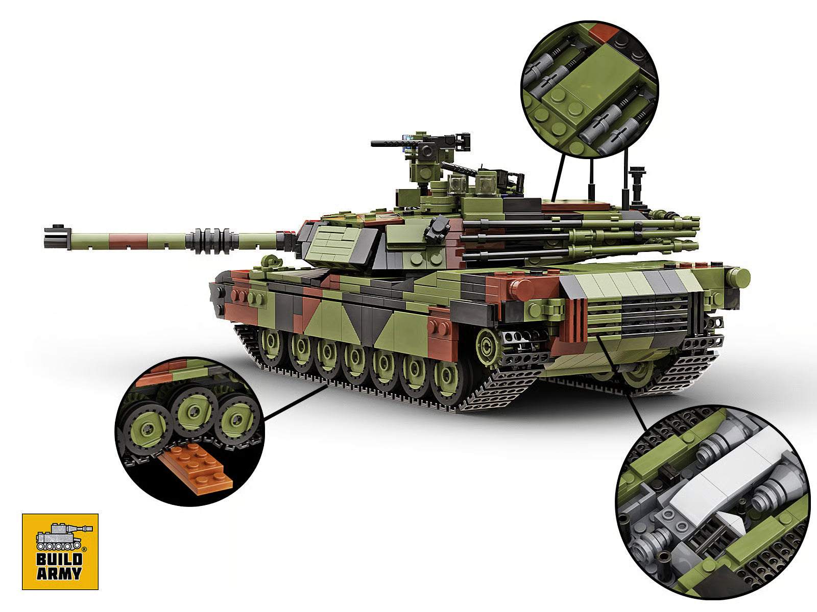 build-army-bam003-briques-abrams-m1a2-1377-pcs image 3