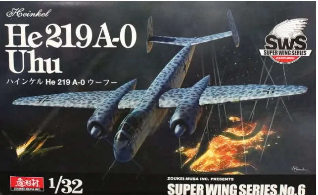 zoukei-mura-sws-3206-he-219-a-0-uhu-maquette-avion-1-32 image 1