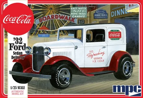 mpc-1932-ford-sedan-delivery-1-25-maquette-coca-cola-r-tro image 1