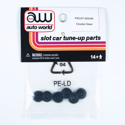 auto-world-xtraction-cluster-gear-pignon-slot-car-ho-lot-de-6 image 1