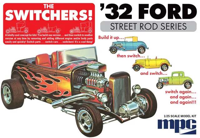 mpc-1932-ford-switchers-roadster-coupe-maquette-1-25 image 1
