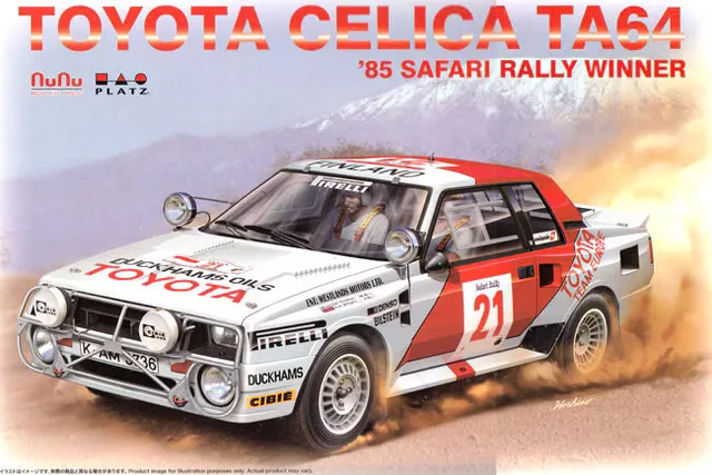 nunu-24038-toyota-celica-ta64-maquette-voiture-1-24-safari image 1