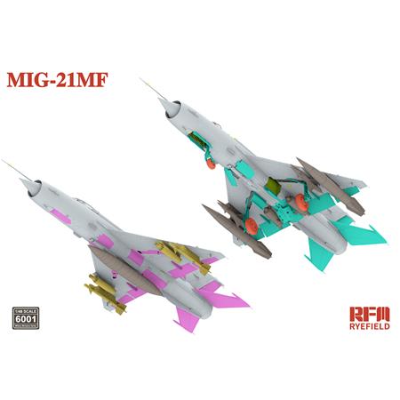 rye-field-model-6001-mig-21mf-fishbed-maquette-avion-1-48 image 3