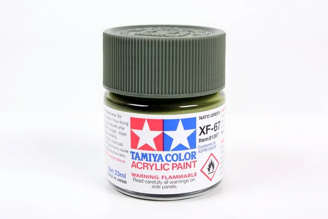tamiya-xf67-23ml-peinture-acrylique-vert-otan-mat image 1