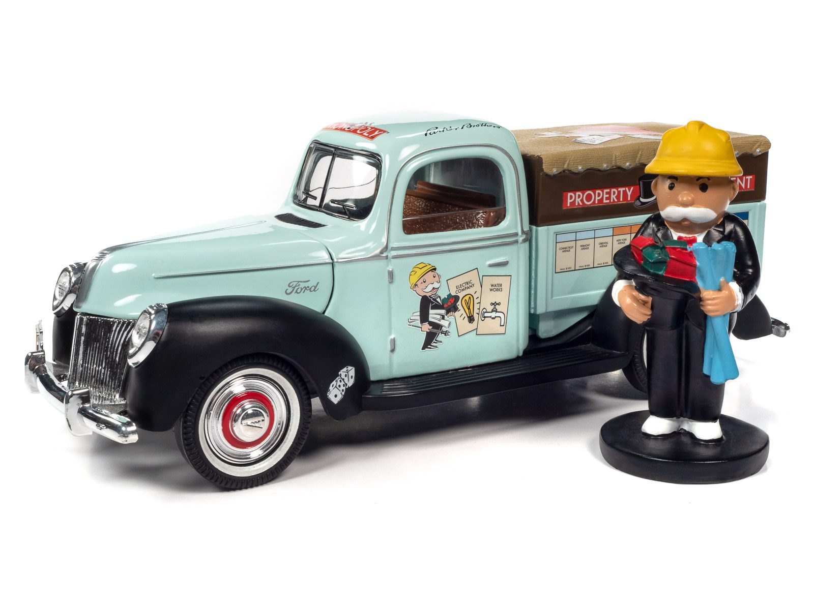 auto-world-monopoly-ford-1940-miniature-camion-1-18-r-sine image 1