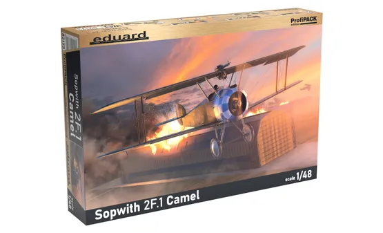 eduard-82173-sopwith-2f-1-camel-maquette-avion-1-48-profipack image 1