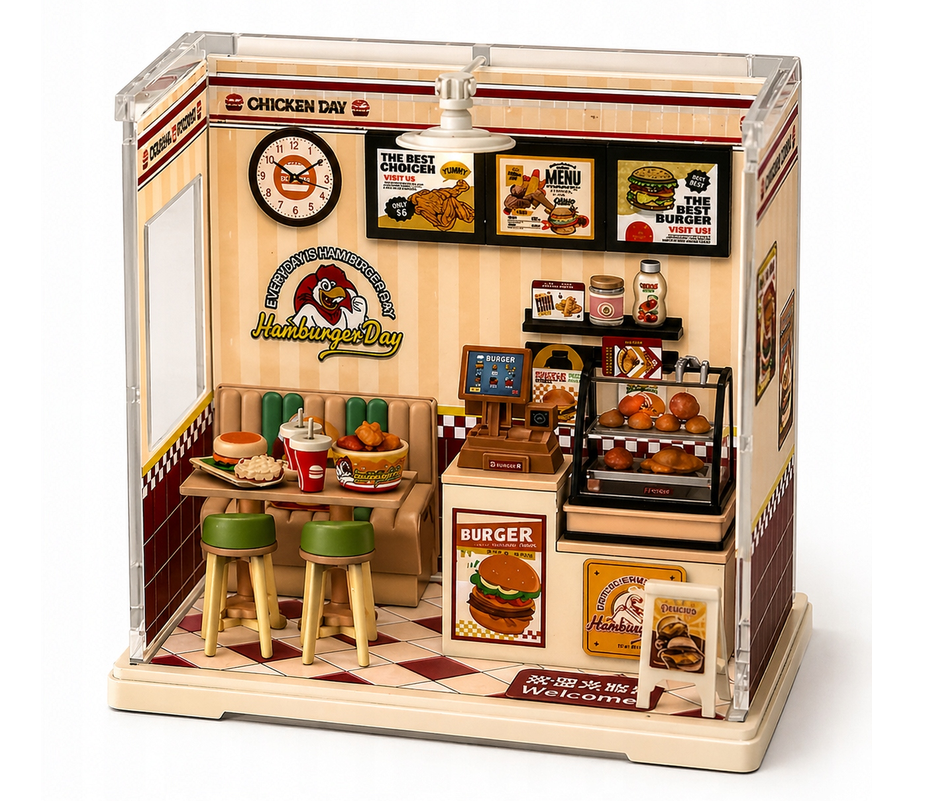 aierbaoli-abl-asd907-space-hamburger-maison-miniature-86-pcs image 2