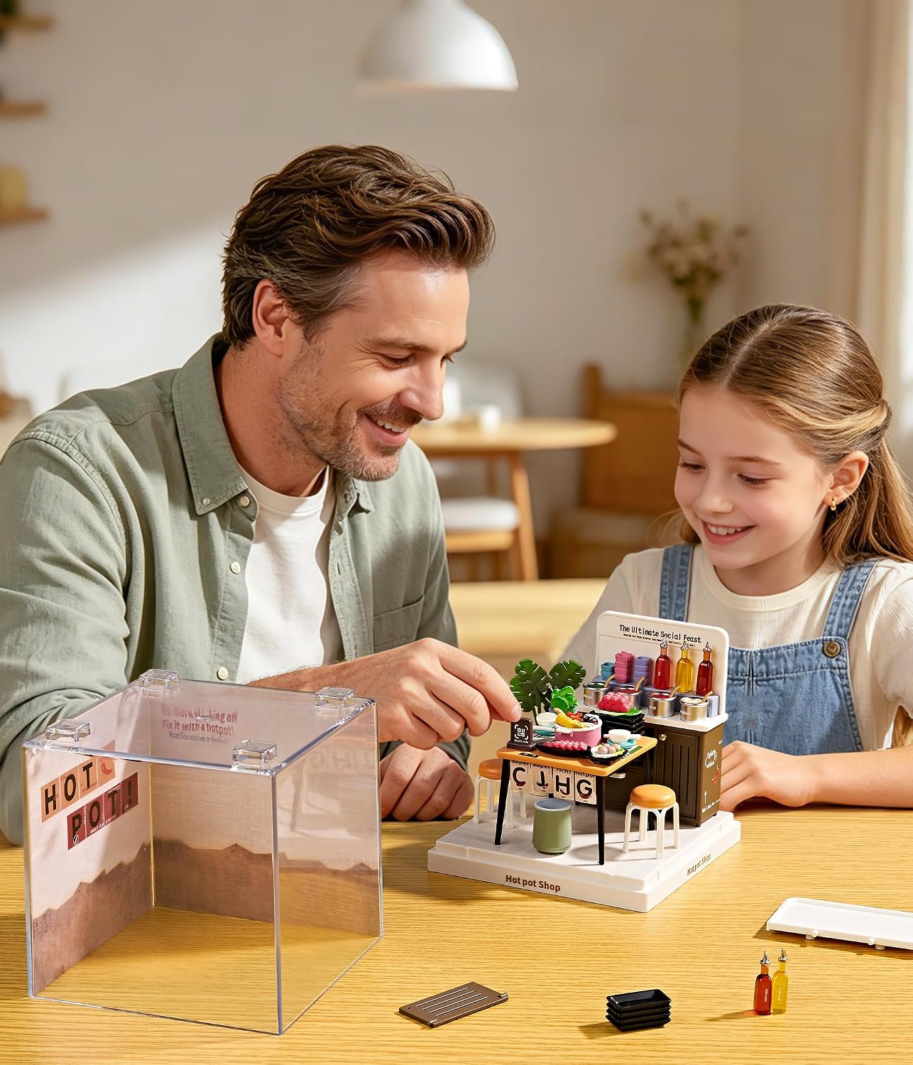 fairy-care-fc-dbs8035-maison-miniature-hotpot-restaurant-diy image 3
