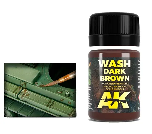 ak-interactive-045-dark-wash-peinture-weathering-35ml image 1