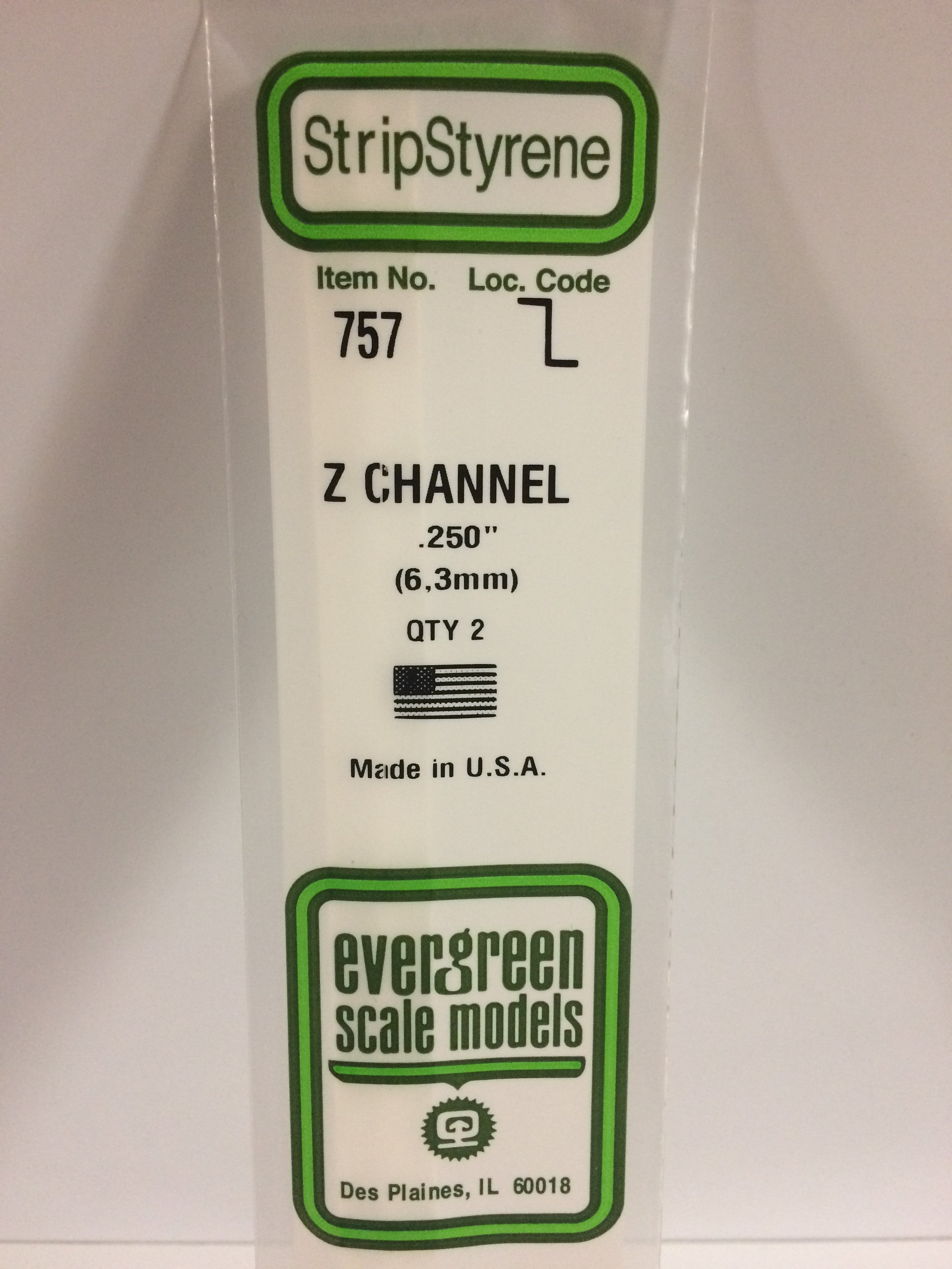 evergreen-shapes-757-profil-en-z-blanc-6-3-mm-2-pi-ces image 1