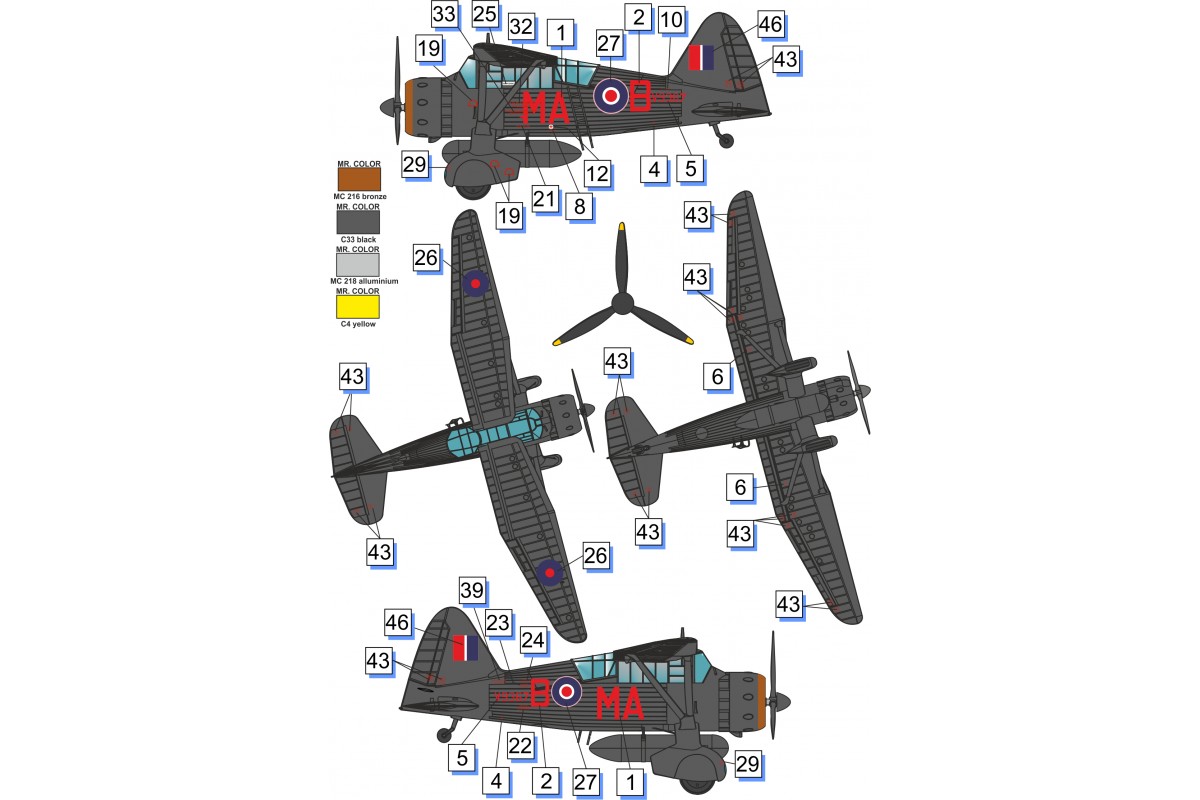 dora-wings-lysander-mk-iii-sd-maquette-avion-1-72-dw72023 image 3