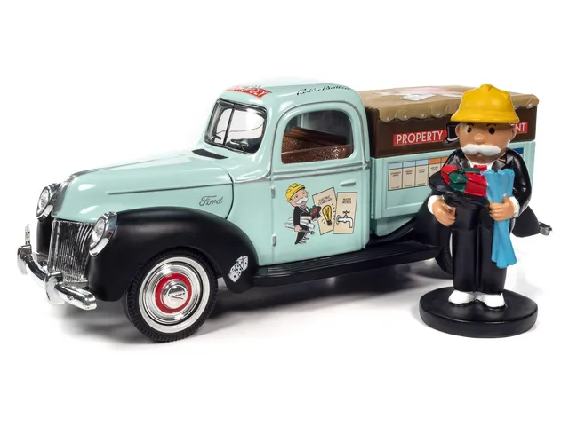 auto-world-monopoly-ford-1940-miniature-camion-1-18-r-sine image 1