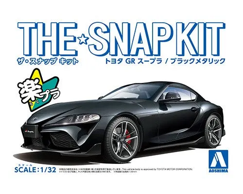 aoshima-snap-kit-13-bk-toyota-gr-supra-maquette-1-32-noire image 1
