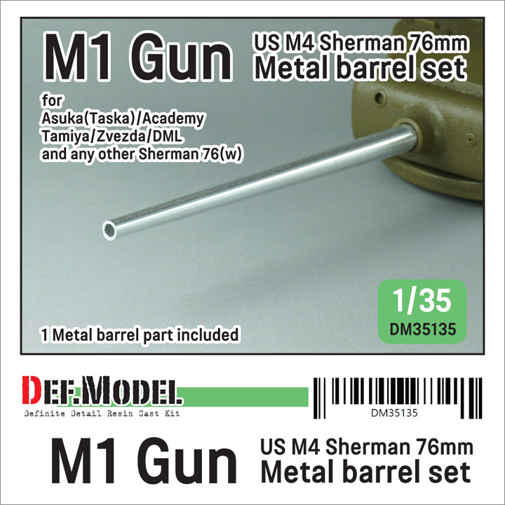 def-model-dm35135-canon-m4-sherman-m1-76-mm-m-tal-1-35 image 1
