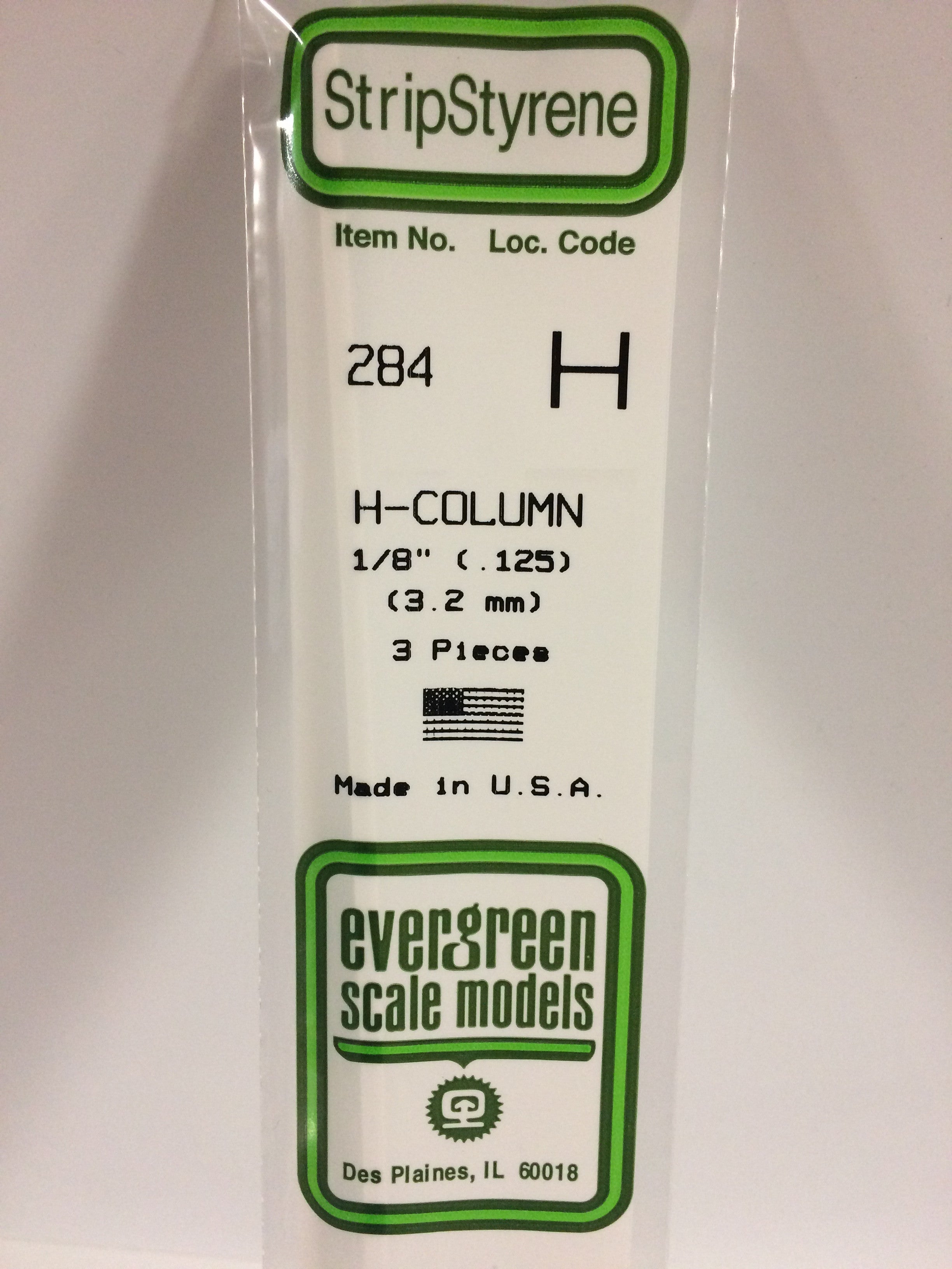 evergreen-shapes-284-profil-en-h-blanc-3-2-mm-3-pi-ces image 1