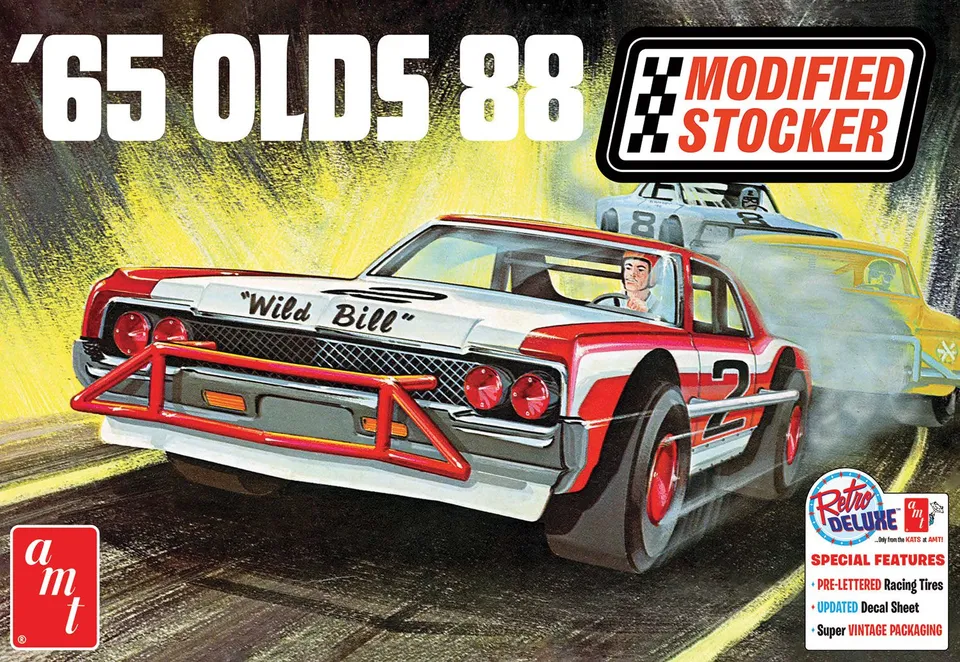 amt-1965-olds-88-modified-stocker-maquette-stock-car-1-25-81-pi-ces image 1