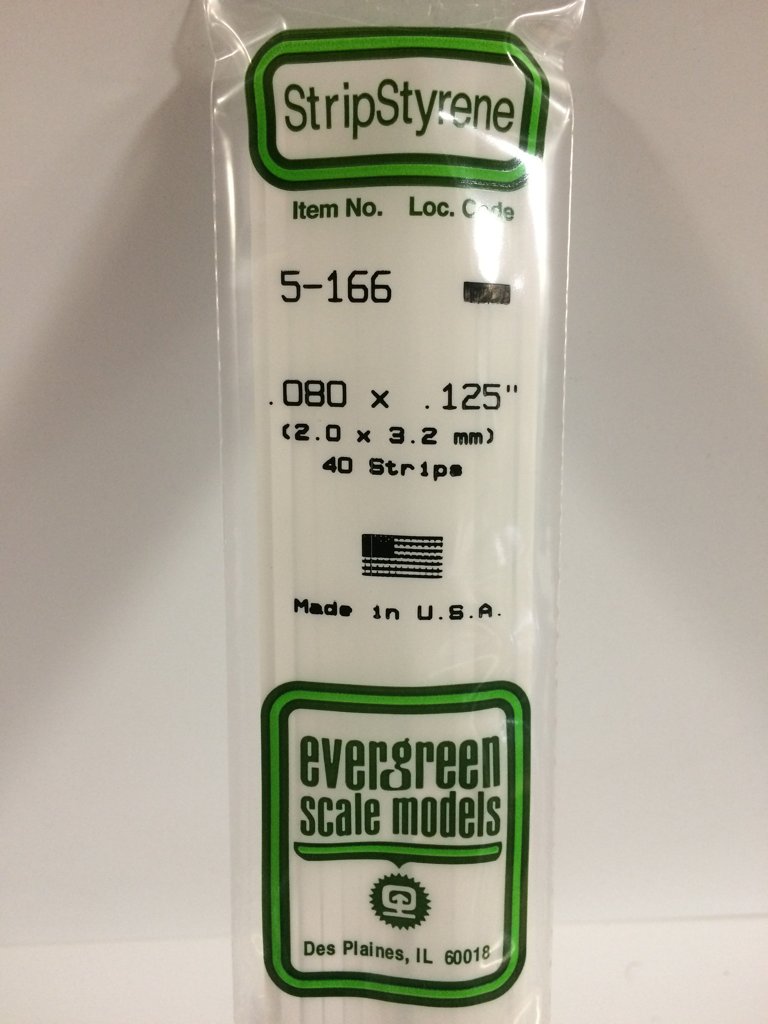 evergreen-strips-166-profil-blanc-2-0x3-2mm-8-pi-ces image 2
