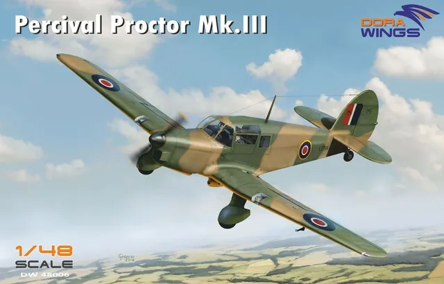 dora-wings-percival-proctor-mk-iii-kit-1-48-trainer image 1