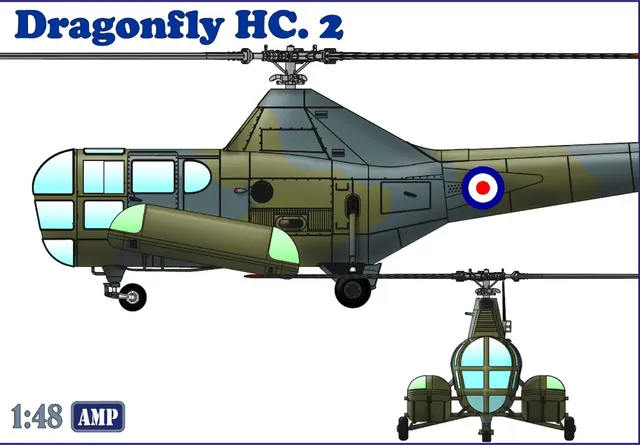amp-48003-westland-ws-51-dragonfly-hc-2-maquette-h-licopt-re image 1