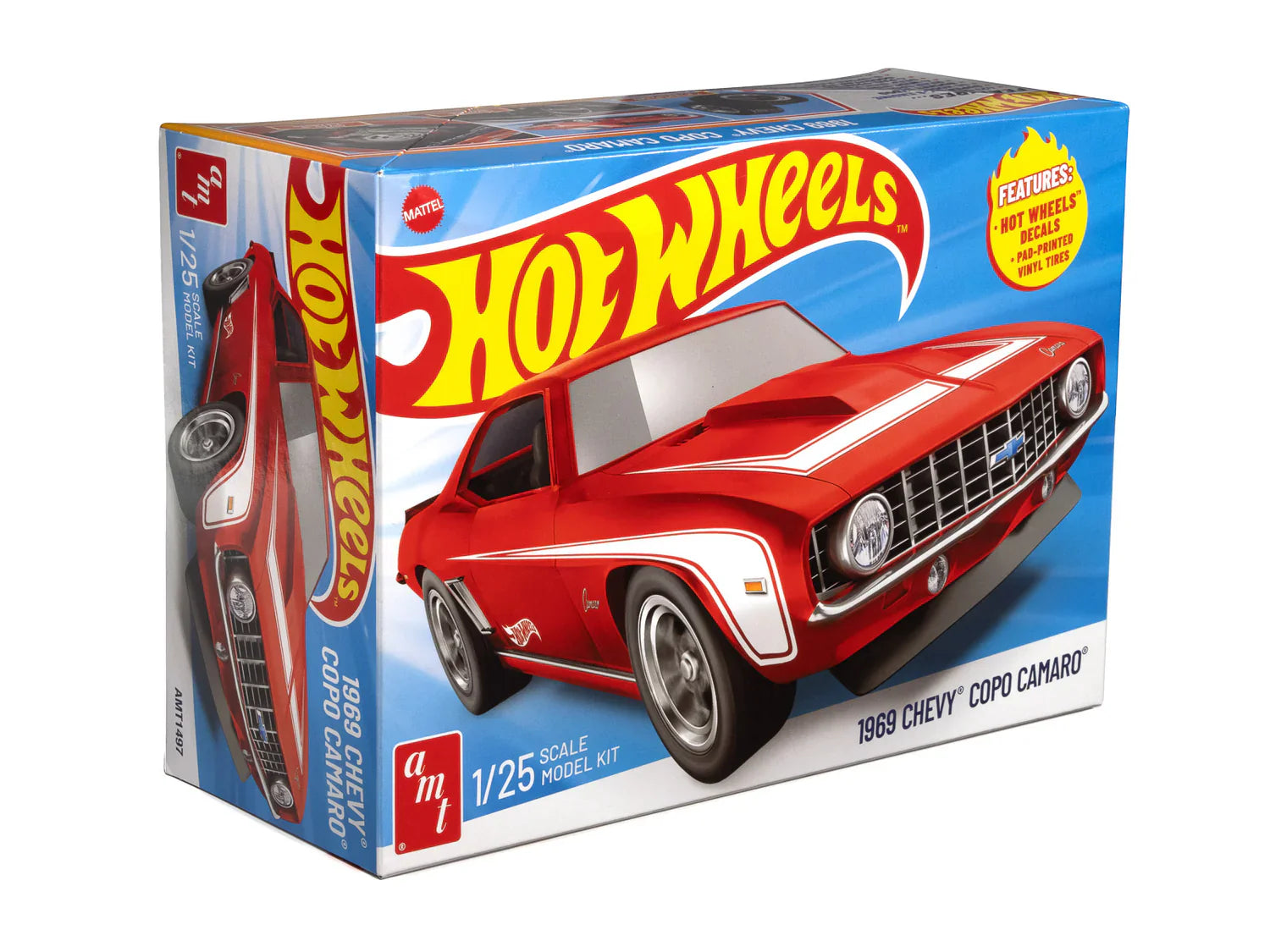 amt-1497-chevrolet-camaro-copo-1969-hot-wheels-1-25 image 1