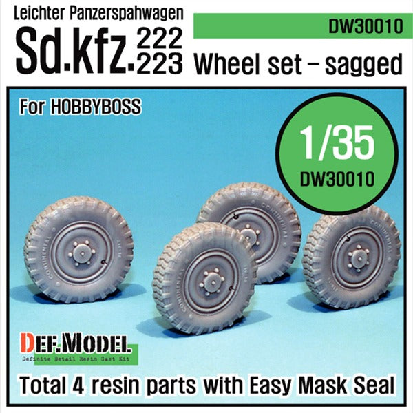 def-model-sd-kfz-222-dw30010-roues-r-sine-1-35-lot-4 image 1