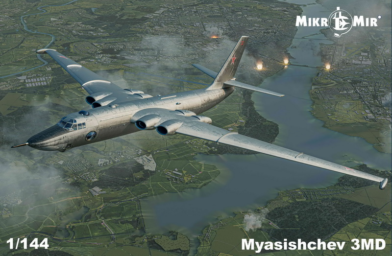 mikromir-myasishchev-3md-bison-maquette-avion-1-144 image 1