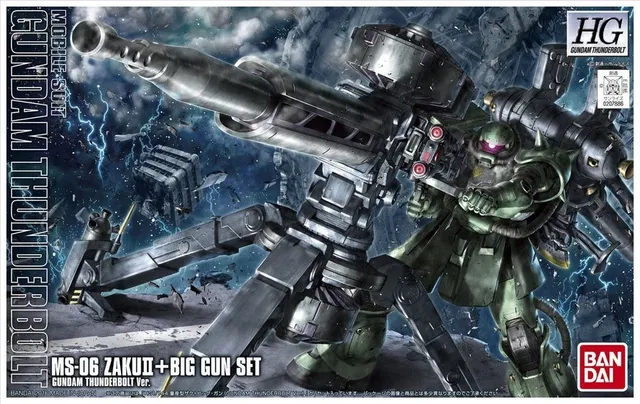 bandai-hggt-7-ms-06-zaku-ii-big-gun-gundam-thunderbolt-1-144 image 1