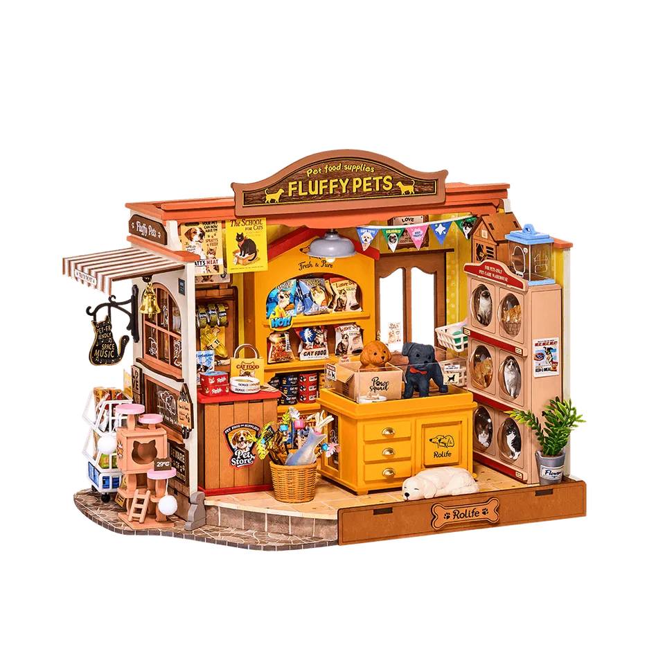 robotime-dg185-fluffy-friends-store-puzzle-bois-3d-boutique image 1