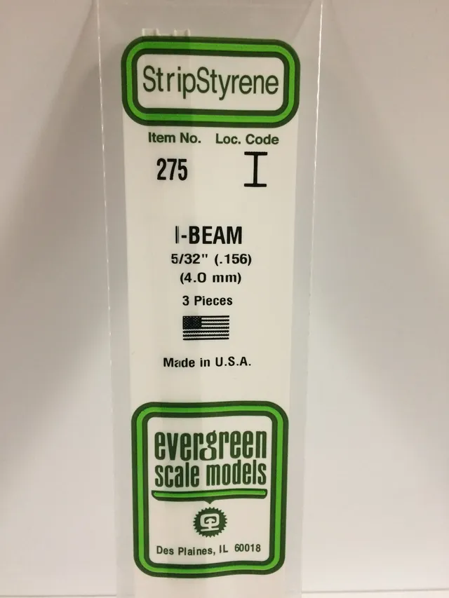 evergreen-shapes-275-poutre-en-i-polystyr-ne-blanc-4-mm image 1
