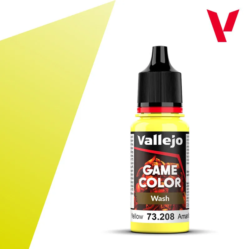 vallejo-game-color-wash-208-yellow-lavis-18ml image 1