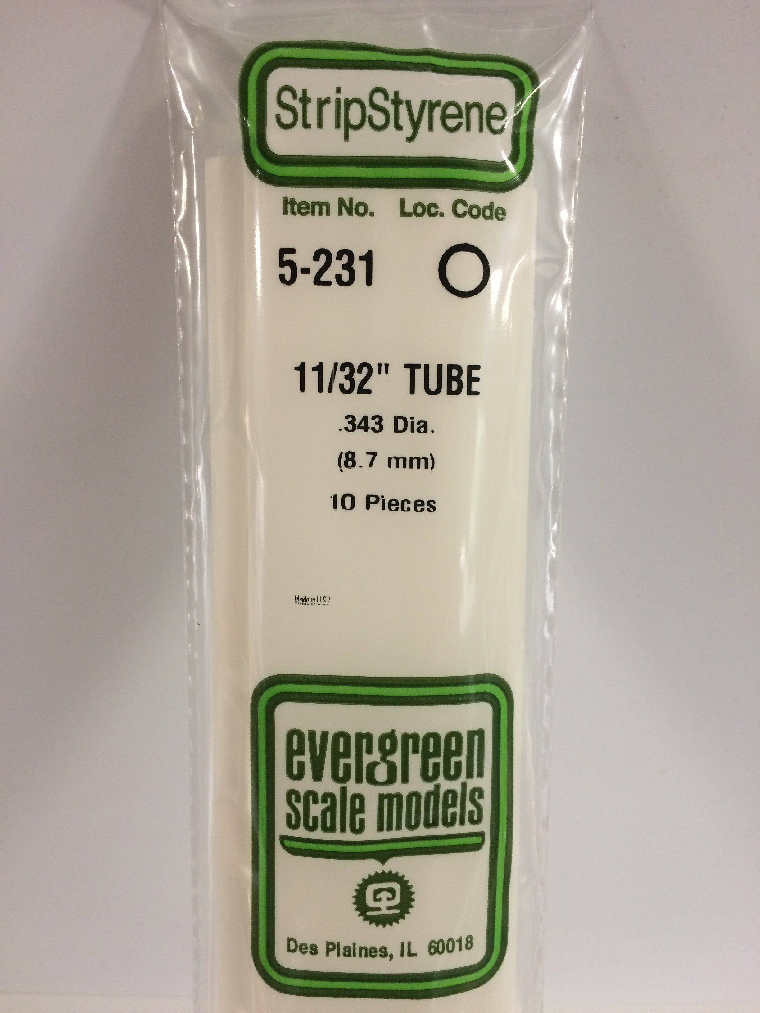 evergreen-rod-and-tube-231-tube-rond-blanc-8-3-mm-x-35-cm-2-pcs image 2