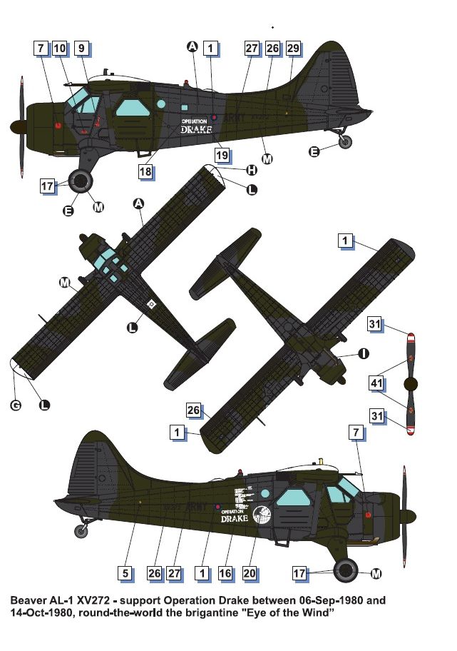 dora-wings-beaver-al-1-dhc-2-maquette-avion-1-48-liaison image 5