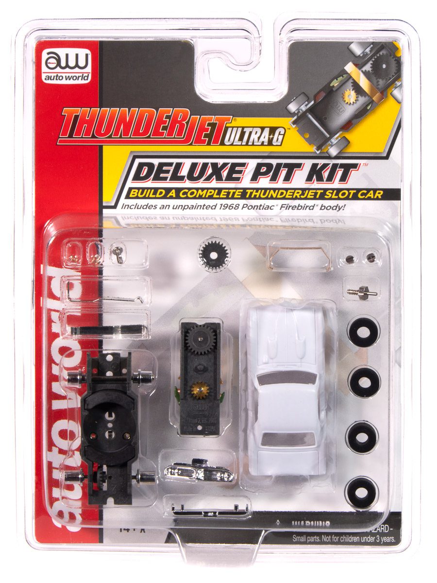auto-world-thunderjet-pit-kit-pontiac-firebird-1968-slot-car-ho-monter image 1