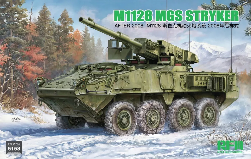 rye-field-5158-maquette-stryker-m1128-mgs-1-35 image 1