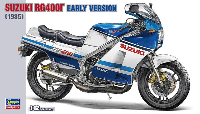 hasegawa-21509-suzuki-rg400-early-ver-maquette-moto-1-12-bk9 image 1