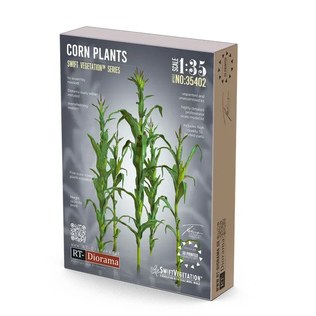 rt-diorama-35402-maquette-plants-de-ma-s-1-35-5-pi-ces-r-sine image 1