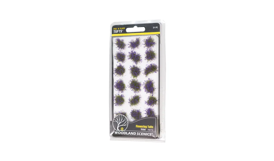 woodland-scenics-fs772-touffes-fleurs-violettes-diorama-violet image 1