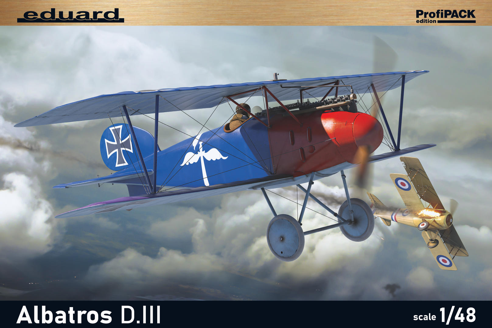 eduard-8114-albatros-d-iii-maquette-avion-1-48-ww1 image 1