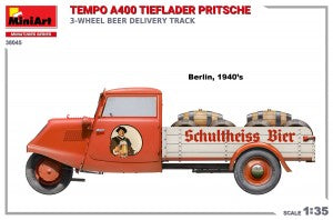 miniart-38045-tempo-a400-maquette-camion-1-35-3-roues-bi-re image 6
