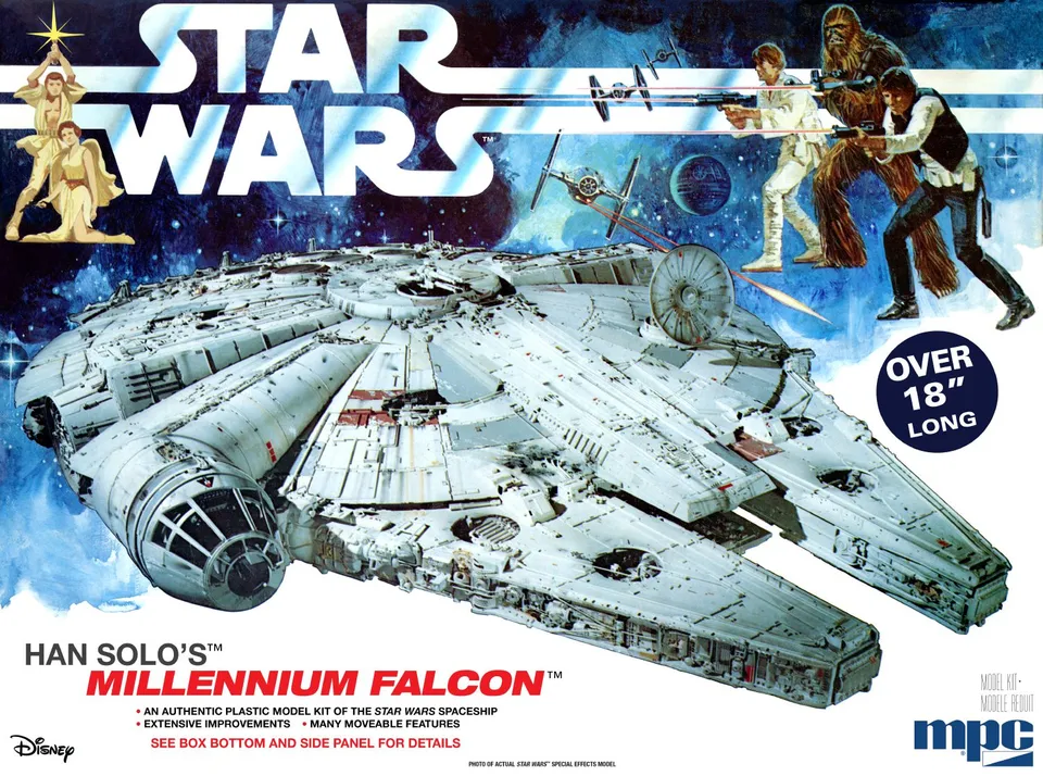 mpc-millennium-falcon-star-wars-maquette-1-72-new-hope image 1