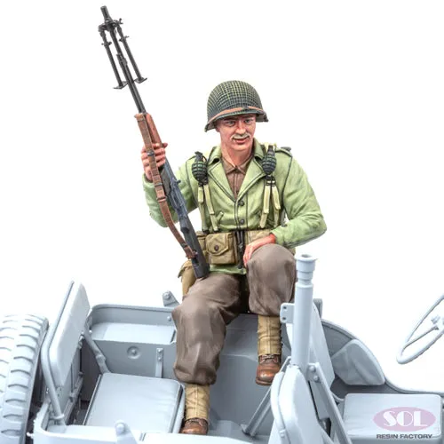 sol-resin-factory-mm567-u-s-army-bar-gunner-figurine-r-sine-1-16 image 1