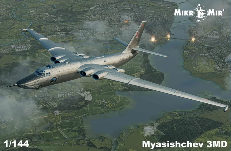 mikromir-myasishchev-3md-bison-maquette-avion-1-144 image 1