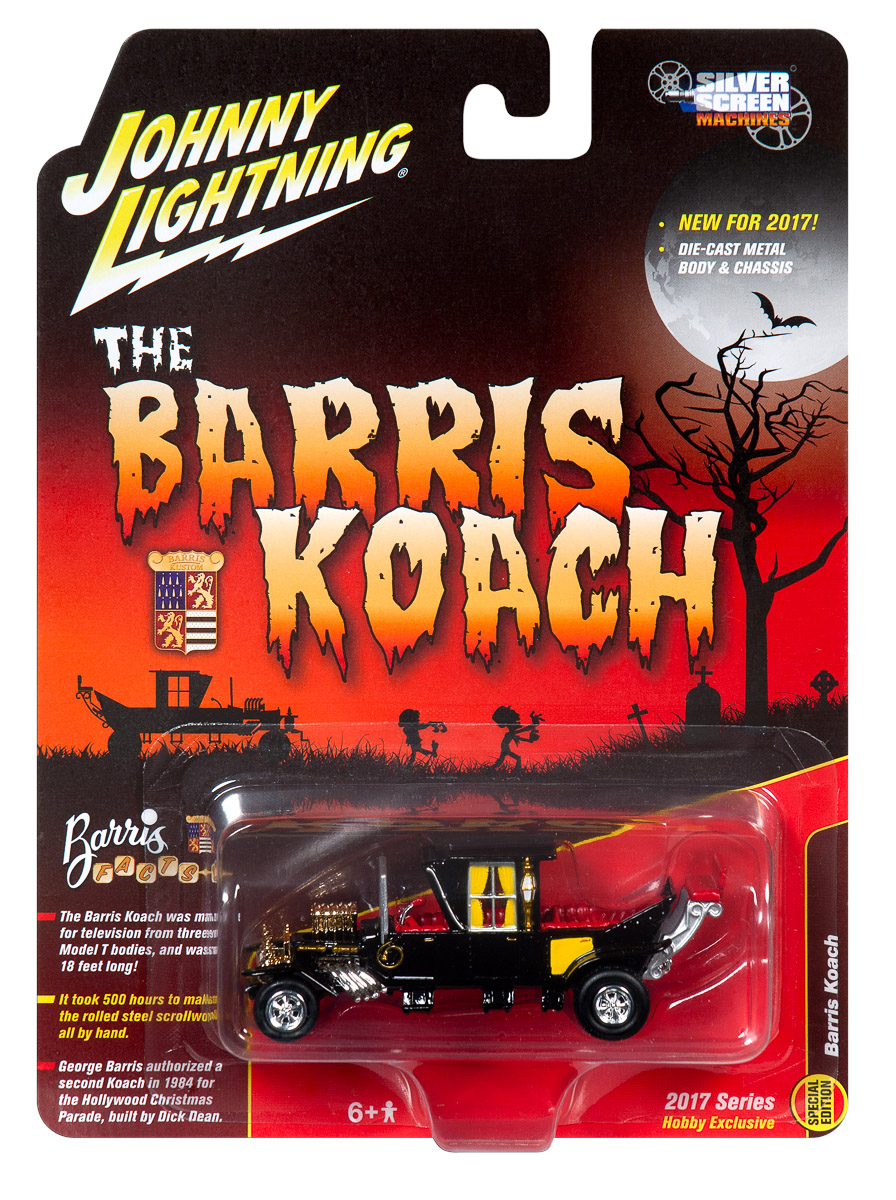 johnny-lightning-barris-koach-voiture-miniature-1-64-m-tal image 1