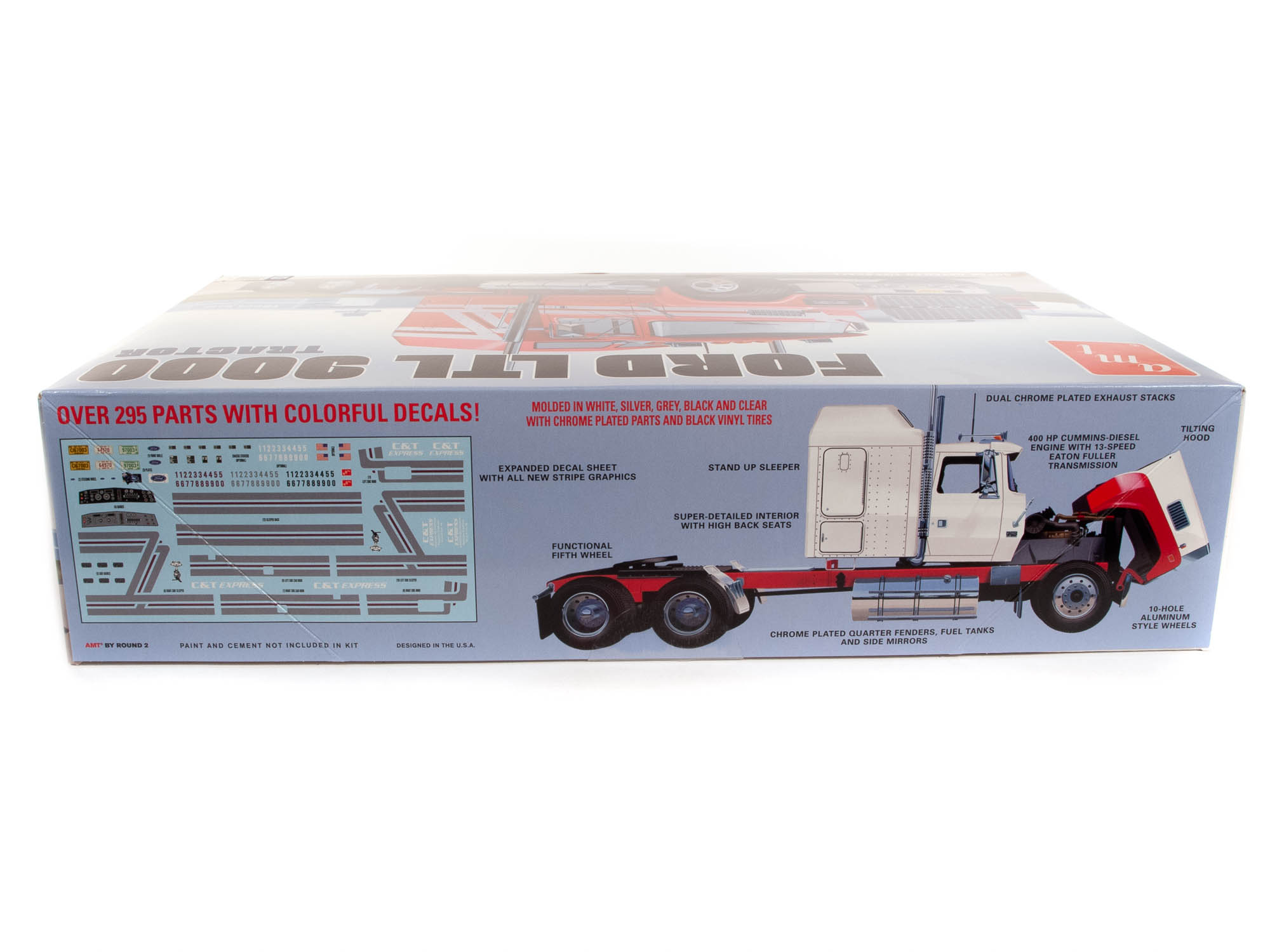 amt-ford-ltl-9000-semi-tractor-maquette-camion-1-24-niveau-3 image 2