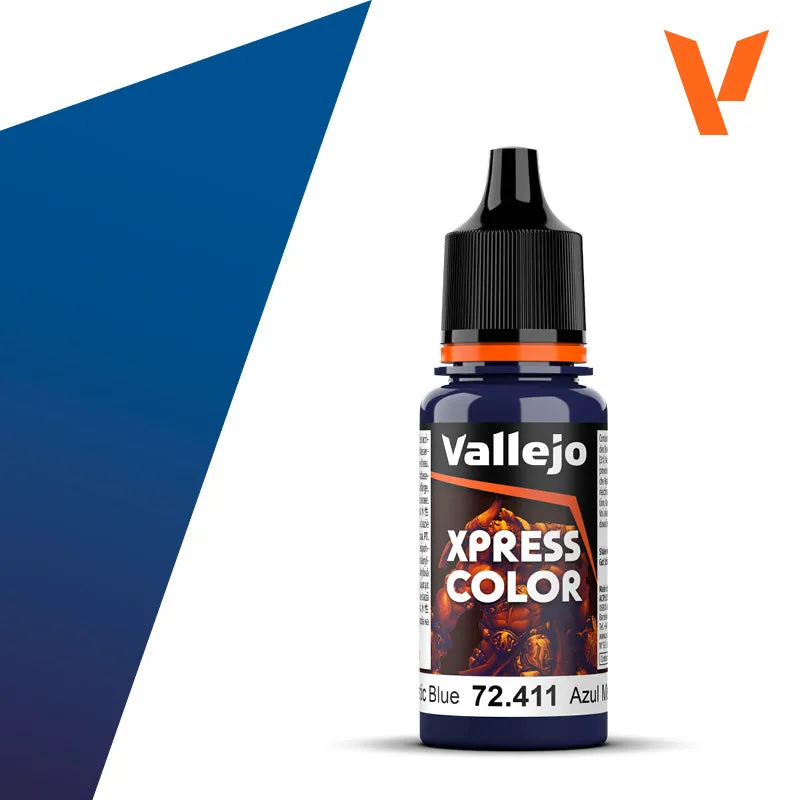 vallejo-xpress-color-411-mystic-blue-peinture-bleu-18-ml image 1