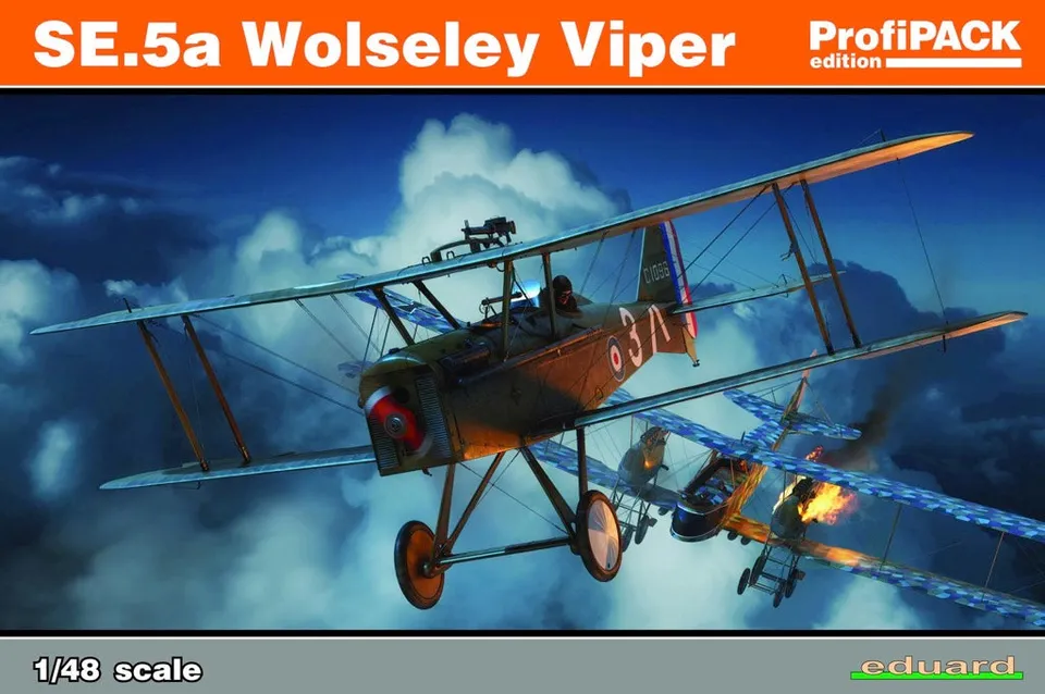 eduard-82131-se-5a-wolseley-viper-maquette-avion-1-48 image 1