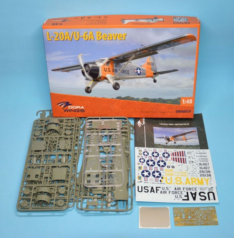 dora-wings-l-20a-u-6a-beaver-maquette-avion-1-48-militaire image 2