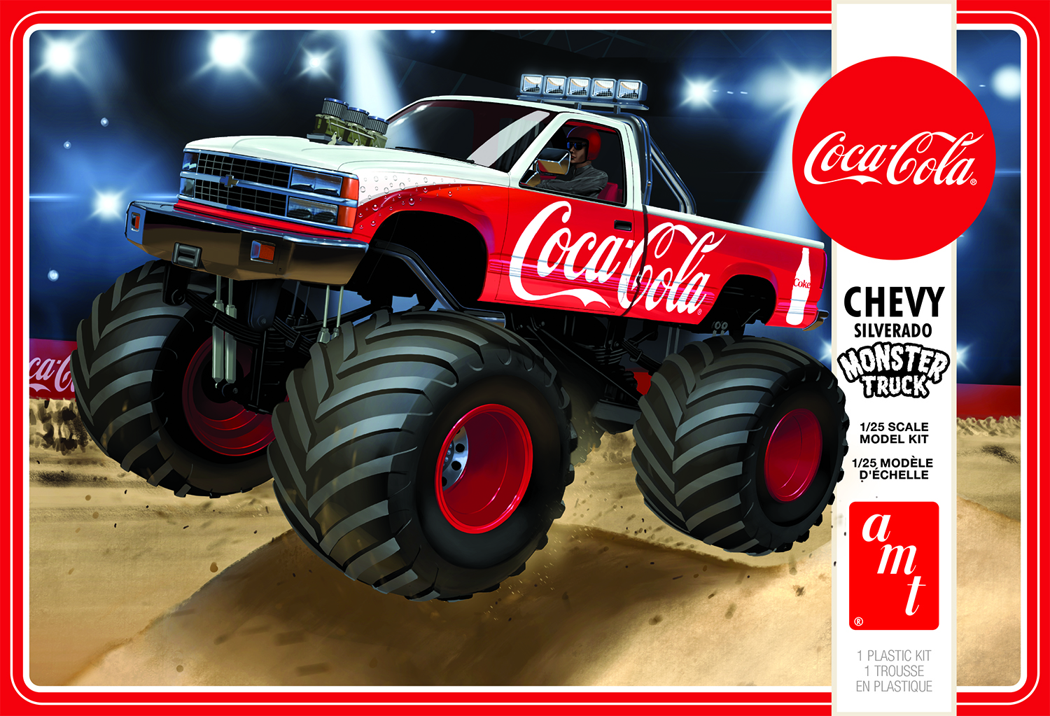 amt-1988-chevy-silverado-monster-truck-1-25-maquette-coca-cola image 1