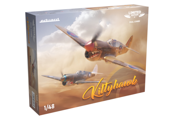 eduard-11187-kittyhawk-dual-combo-1-48-maquette-avion image 2